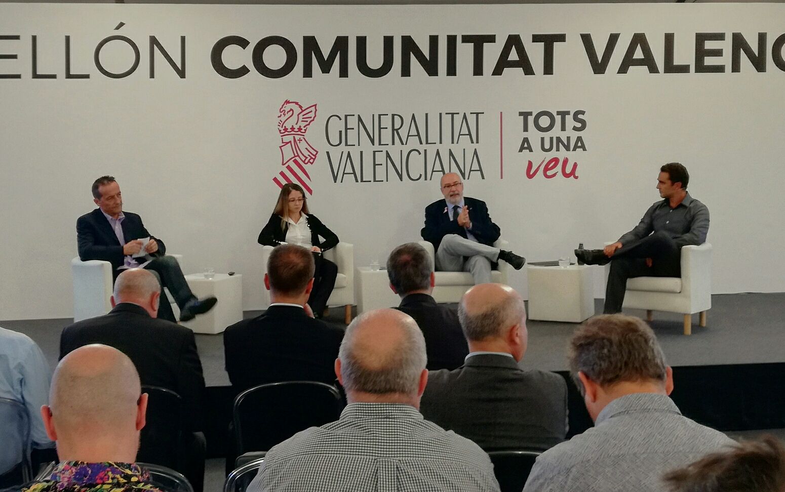 Transparència debat sobre la integritat en l'esport en el pavelló Comunitat Valenciana de la Volvo Ocean Race